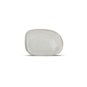 F2D Ceres Teller 33x23xH2,5cm - grau